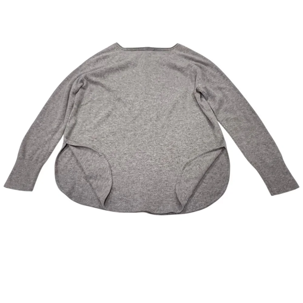 Pendleton Long Sleeve Round Neck Knit Sweater, Gray, XL